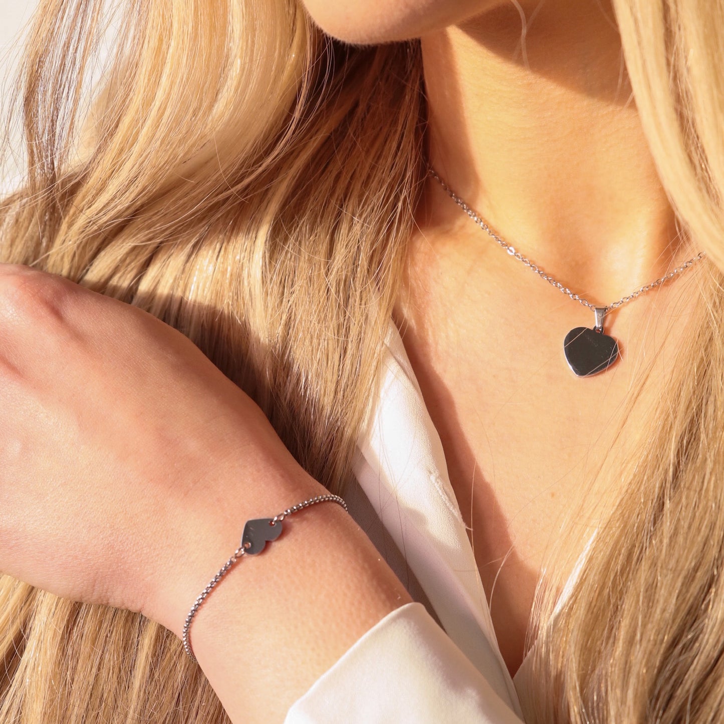 30N1630 - Classic Heart Fine Necklace, Silver