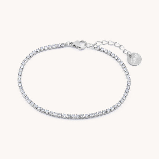 30B2032 - Tennis Bracelet, Silver